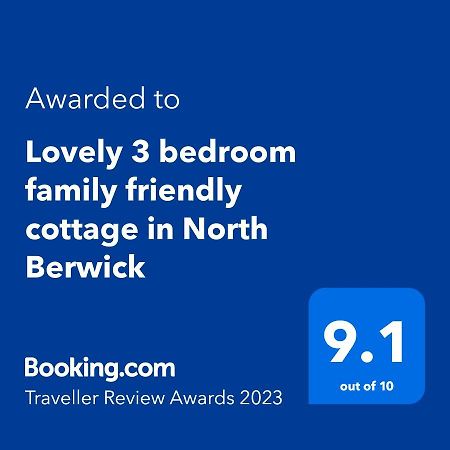 Lovely 3 Bedroom Family Friendly Cottage In North Berwick Eksteriør bilde